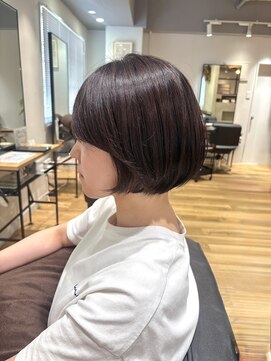 ルーク バイ ヘアーポケット(Luke by hair pocket) 丸みボブ
