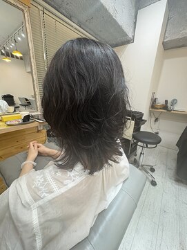 キーロ センター南(kiiro) ウルフカット×パーマ