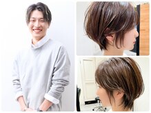 《長尾　龍輝》お客様ひとりひとりの骨格、輪郭を考える似合わせショートスタイル/髪質改善の相談も◎