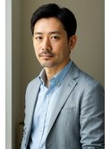 フェザーパーマ刈り上げセンターパート波巻きツイストスパイラル