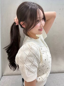 ソヨン 大宮店(SOYON) おくれ毛/顔周りレイヤー/前髪顔周りカット