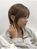 ショートボブ/マッシュショート/アッシュブロンド/表参道