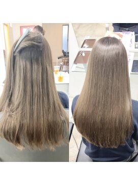 ベイ(BAE) ブリーチ美髪縮毛矯正♪/新潟縮毛矯正/新潟髪質改善/