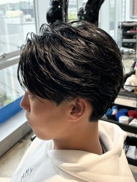 オーシャントーキョー 渋谷(OCEAN TOKYO) フェザーパーマシャドウパーマカルマパーマセンターパート