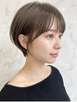 サンドパールス 仙台店(sand PALCE)&nbsp;髪質改善/大人ガーリー/似合わせカット/ショートボブ前髪/仙台
