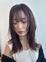 ファースト 仙台店(first)&nbsp;仙台/ 透明感カラー/レイヤーカット/顔周りカット/艶髪