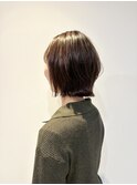 透け感ショコラのくびれミニボブ