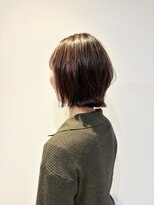 ケークリエイティブコード(K creative COrDE)&nbsp;透け感ショコラのくびれミニボブ