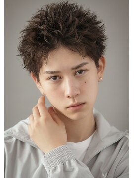 オーシャントーキョー 大阪(OCEAN TOKYO) ベリショスパイキーショートべリーショートアップバングメンズ