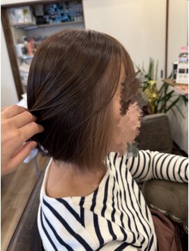 サロン モーリー(salon morley) ブリーチ1回イヤリングカラー