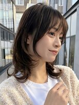 リバティーエイチ 勝どき店(LIBERTY-H)&nbsp;小顔見えくびれレイヤー/大人の上品ミディ