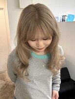 シイ(SIE)&nbsp;ブリーチありで作るクリームベージュ♪