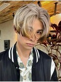 学割ブリーチハイライト髪質改善ダブルカラーレイヤーカット