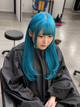 エル オオサカ 心斎橋店(L. OSAKA) アクアブルーダウンバング