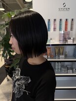 テット 福島店(tet) 切りっぱなしボブ