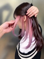ワンスタイル(One style)&nbsp;【ケアブリーチ1回】インナーカラー＋髪質改善トリートメント