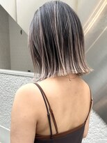 ヨッカ(YOCCA)&nbsp;肩につかないくらいのボブ　バレイヤージュ