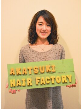 アカツキ ヘアーアンドビューティー(Akatsuki Hair&Beauty) パーマミディアムボブ