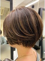 ヘアーアンドアート ルミナ(HAIR&ART LUMINA)&nbsp;リバースウェーブボブ【sasaki】
