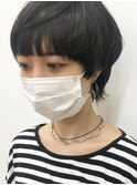 【cuzKLUB】ウルフカット×インナーカラーグリーン