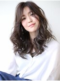くせ毛風/フリンジウェーブ/ロングレイヤー/たまプラーザz