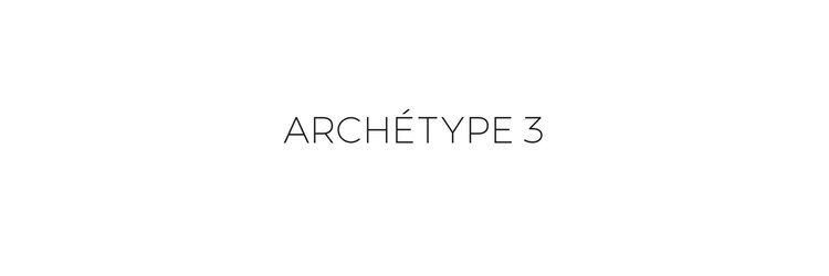 アルケティップスリー(ARCHETYPE 3)のサロンヘッダー