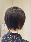 ショートボブ