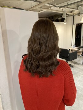 ラフ 難波店(LAFF) #黒髪#ボブルフ#ネビージュ#小顔#ワンレン