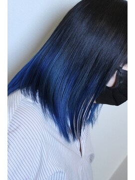 ビアージュ(Viage) :ブルー　:アッシュ　:グラデーション　:ブルーブラック