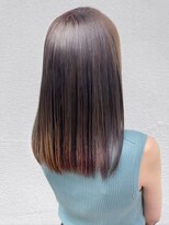 ネウィ サリュー 立川(newi saLyu) 髪質改善/酸性ストレート/透明感/グレージュカラー/韓国/暗髪