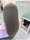 ブリーチ毛でもOK★艶さらストレート