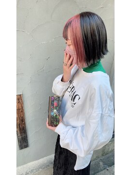 ガーデン 北花田(garden) ピンクカチューシャカラー♪