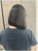 柔らか縮毛矯正ボブ