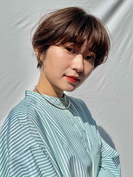 マックス フォー ヘアー(MAX FOR HAIR) 【デザインカット】マッシュショート×細めハイライト◎