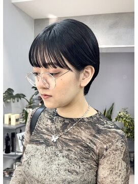 ヴェイン 渋谷(vain) ワイドバング大人かわいいマッシュショート