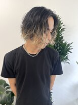 ピープスアンドスー 表参道 渋谷(Peeps&Suu.) メンズカット グラデーション バレイヤージュ パーマ