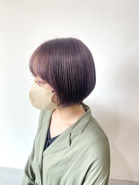 ソソ(soso) soso ラベンダー×ショート 20代30代