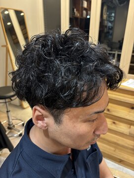 アメラボ(AmeLab) 名古屋天白区梅ヶ丘朝楽大人メンズボリュームアップパーマ