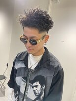 ハイプ 名古屋栄(HYPE)&nbsp;『Mackey』ツイストパーマ×フェードカット