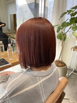 アンベント(unbent) ピンクブラウン/ボブ