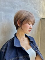 ナンバー 六本松(Number)&nbsp;大人可愛い20代30代40代丸みショートボブ/髪質改善/ハイライト