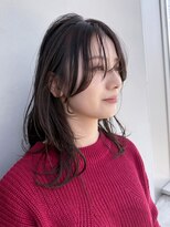 アルバム 銀座(ALBUM GINZA)&nbsp;メルティカラー似合わせカットマロンベージュ_F20457