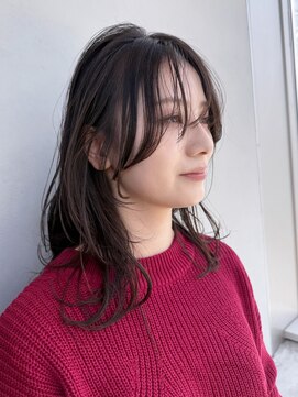 アルバム 銀座(ALBUM GINZA) メルティカラー似合わせカットマロンベージュ_F20457