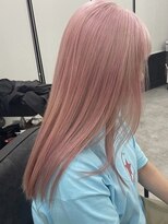 イリ 大阪(ili)&nbsp;ハイライトカラーミルクティーベージュレイヤーカット