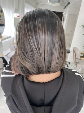 ルポ 京都四条河原町店(repos) ハイライトボブスタイル