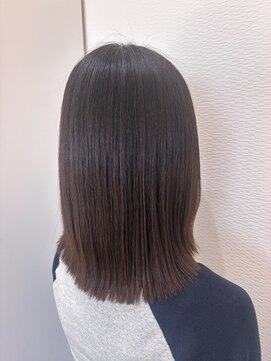 アジュール 倉敷店(Azule) Azule/ベージュブラウン/切りっぱなし