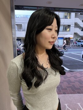 スタイル 茅ケ崎(STYLE) 【ハクラ】コテ巻き風パーマ 韓国レイヤー