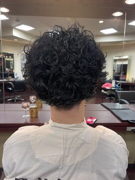 クアドエム(QUADE+m) プードルパーマ