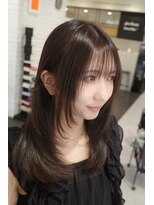 コスアンドコウ 横浜山下(Cos&Co.)&nbsp;Guest look 【セミロング/レイヤー/アッシュベージュ系】