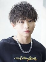 リップス 表参道店(LIPPS)&nbsp;クルッとしない【無造作シャープパーママッシュ】刈り上げ2ブロ